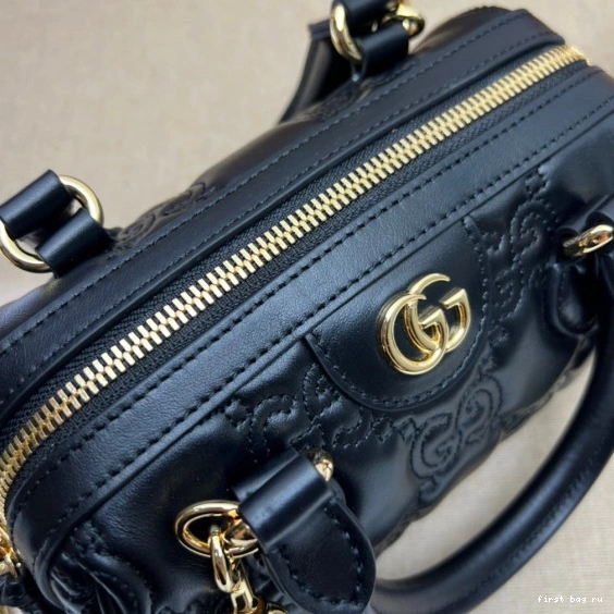 Firstbag ru top handle bag leather matelassé GUCCI GG 0719